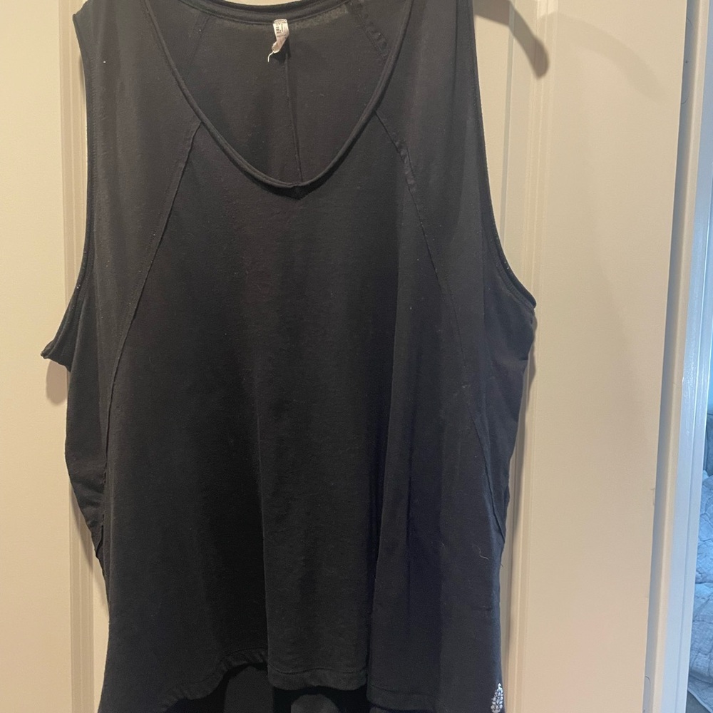 Free People Black Tank Top